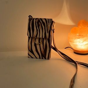 Leapard Phone Cross-Body Purse